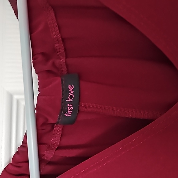 Burgundy Blouse - Picture 2 of 4